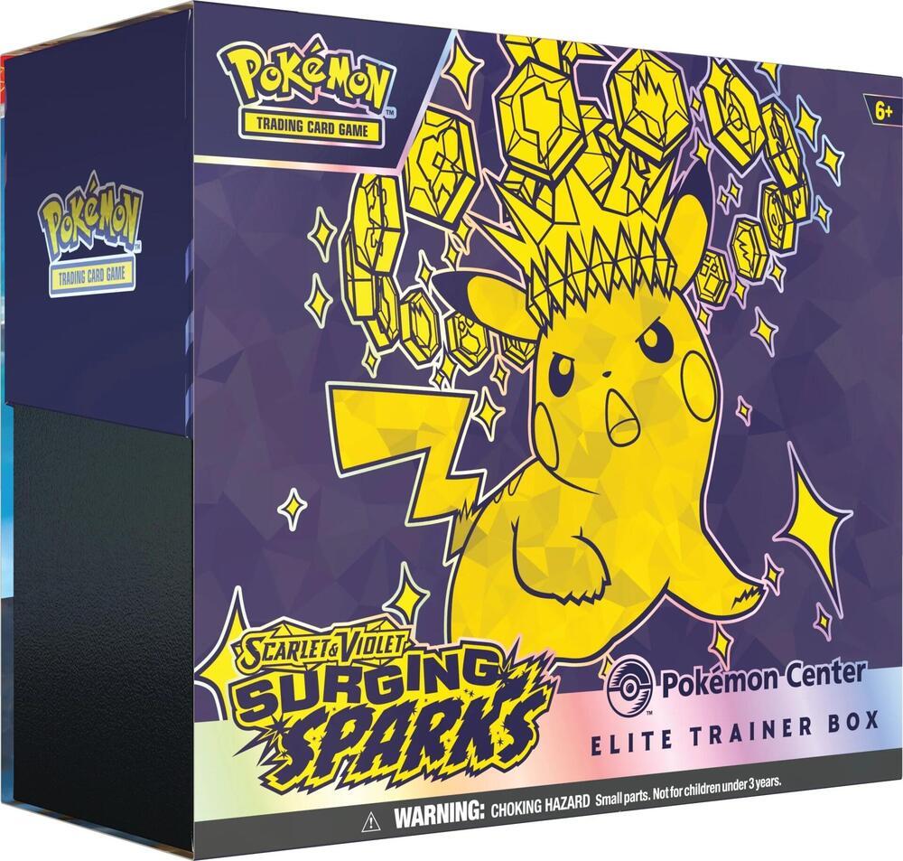 Surging Sparks Elite Trainer Box (Pokémon Center Exclusive)